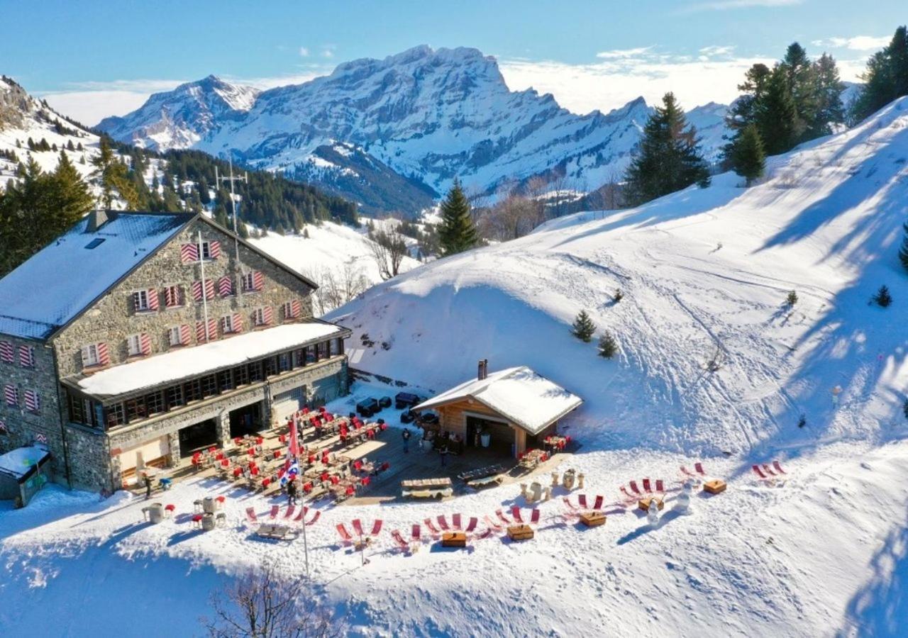 Maison De Montagne De Bretaye Acces Par Le Train Arret Bouquetin วิลลาร์-ซูร์-โอลง ภายนอก รูปภาพ