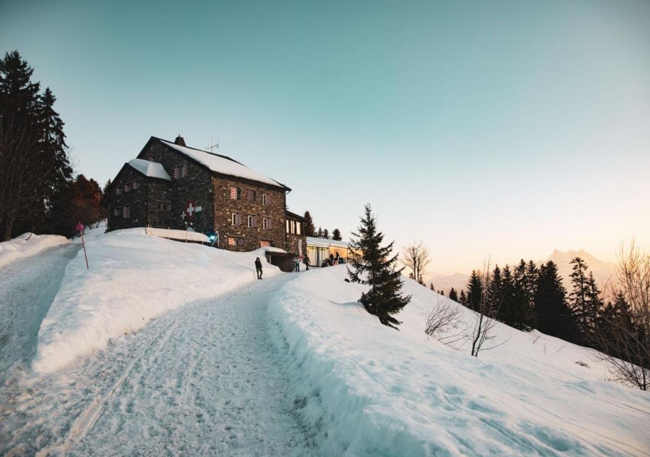 Maison De Montagne De Bretaye Acces Par Le Train Arret Bouquetin วิลลาร์-ซูร์-โอลง ภายนอก รูปภาพ