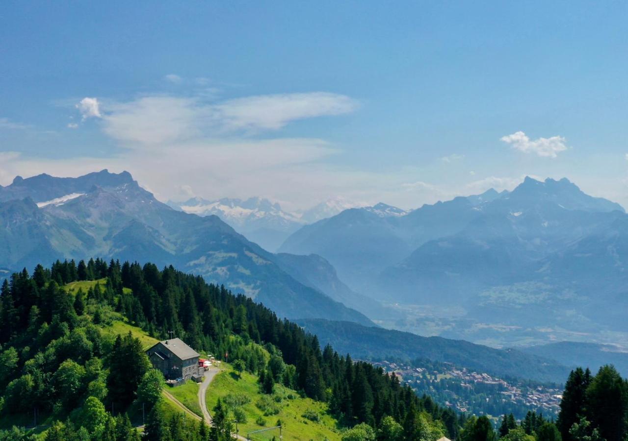 Maison De Montagne De Bretaye Acces Par Le Train Arret Bouquetin วิลลาร์-ซูร์-โอลง ภายนอก รูปภาพ